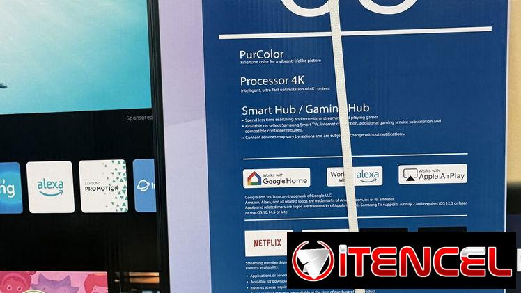 Samsung 65” Crystal UHD U8000F 4K Smart TV 2025