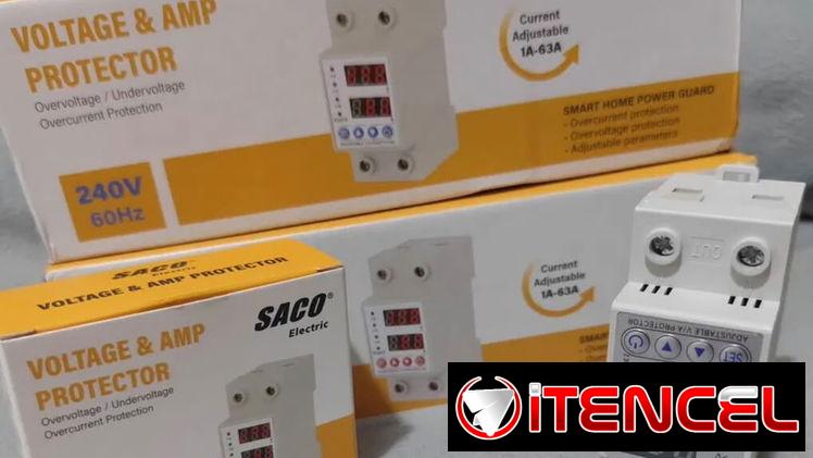 ⚡️ Protector de Voltaje y Corriente SACO Electric ⚡️
