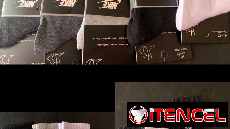 Medias🧦🧦🧦🧦🧦🧦 NIKE, JORDAN , NEW BALANCE Talla: Medianas y largas  Colores: blancas, negras, grises. Disponibles en