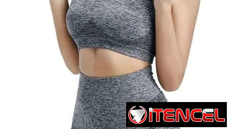 Conjunto de licra y croptop