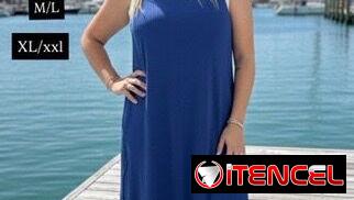 VESTIDOS LARGOS DE MUJER TALLAS M/L y Xl/Xxl EUROPEOS