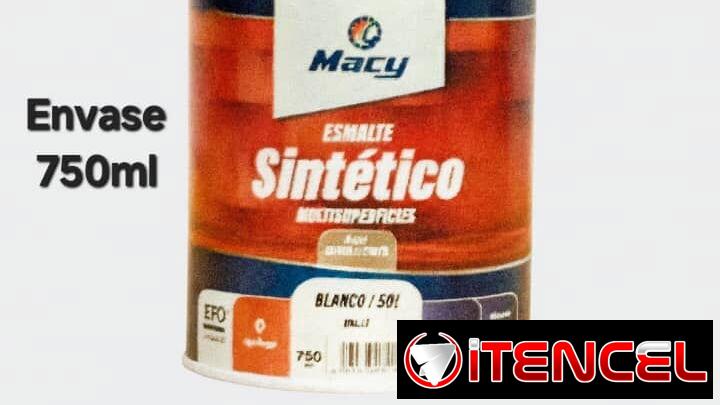 PINTURA ESMALTE SINTETICO COLOR BLANCO