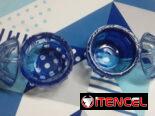 Pareja de Bombonera de Cristal en 10 USD