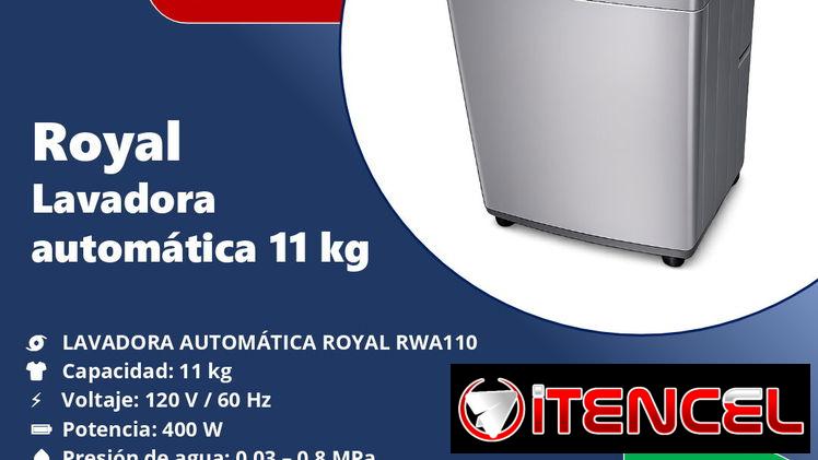 Lavadora automática 11kg Royal