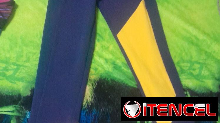 Juego de licra larga con top
