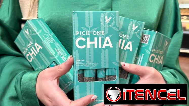 Paquetes de 10 sobres de Chía (8 gr cada sobre) de Pick-One Chía