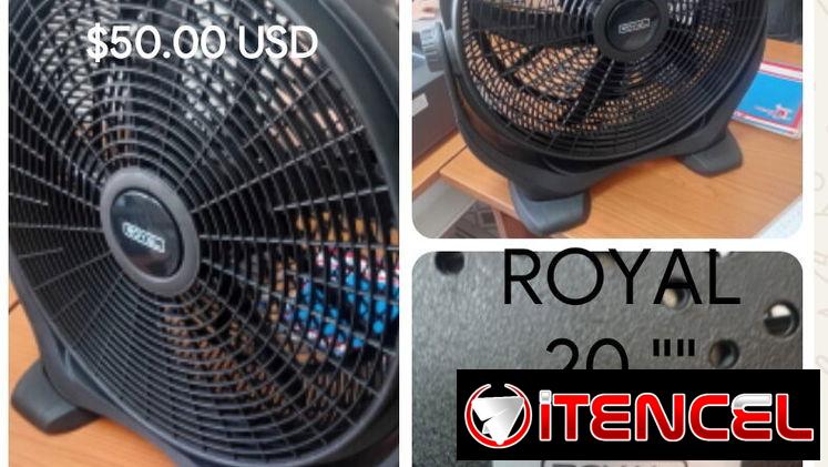 VENTILADOR  DE MESA  O PARA PISO ROYAL