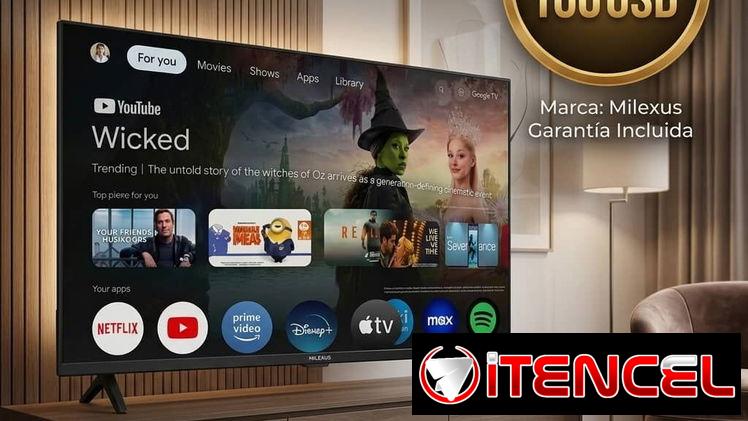 TELEVISOR SMART TV 32″ HD MILEXUS
