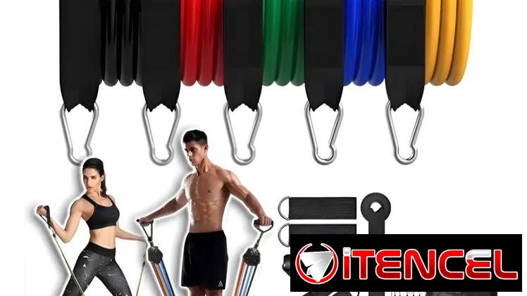 Set de ligas de resistencia de 100 lbs.