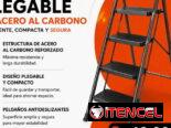 Escalera Plegable de Acero al Carbono | Compacta y Resistente en La Habana