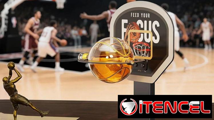 Decantador de Whisky Baloncesto Premium con 2 Vasos
