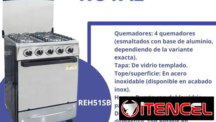 Cocina de horno royal