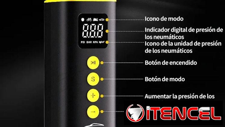 Compresor inflador de neumáticos para autos 58757374