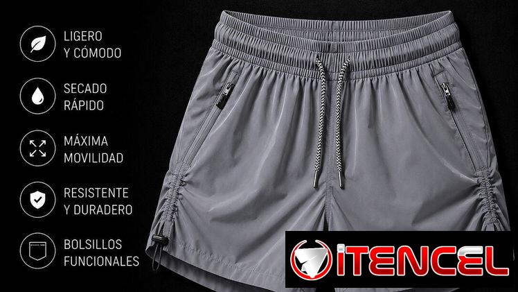 Short de nylon para el gym o la playa. Todas las tallas