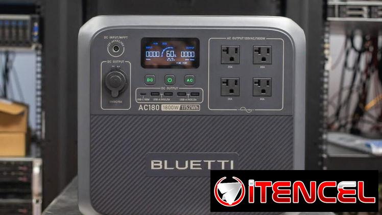 Estación de carga Marca Bluetti AC180