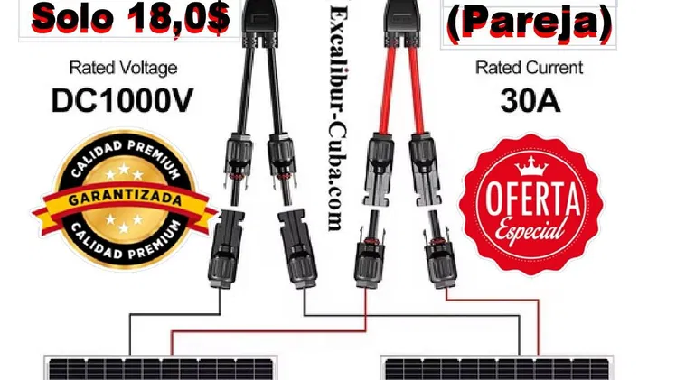 SOLAR MC4 “Y” CONECTOR