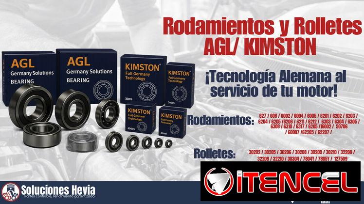 RODAMIENTOS ALEMANES/ KIMSTON y AGL