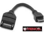 CABLE ADAPTADOR USB OTG (Micro USB a USB-A)