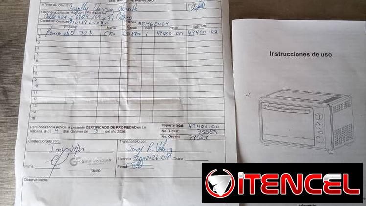 Horno eléctrico 32 litros