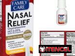 Spray nasal para la congestión, sellados