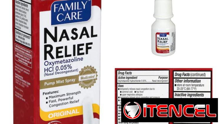 Spray nasal para la congestión, sellados