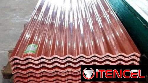 Tejas plásticas engomada de polipropileno marca techoit eternit 💯% calidad importada