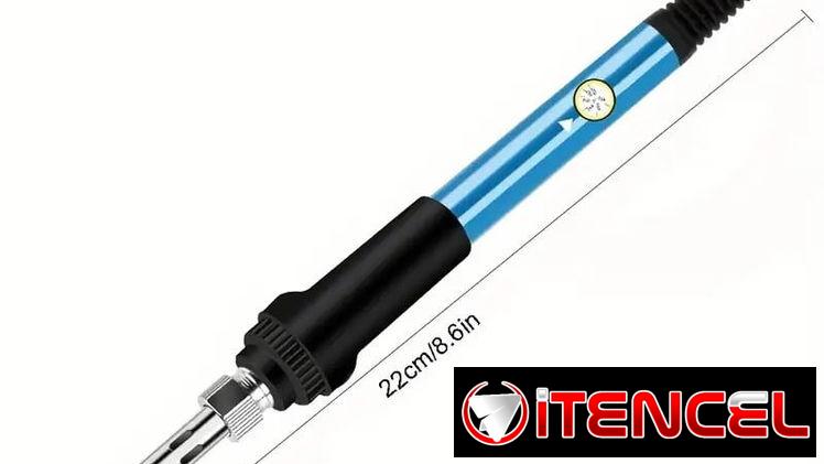 Kit de soldador eléctrico de 60 W con multímetro digital | Con garantía | videojuegoshabana.com