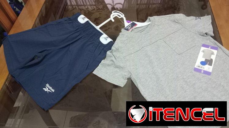 Conjunto de niño de marca,  conjunto de licra y enguatada de niño, sandalias de niño