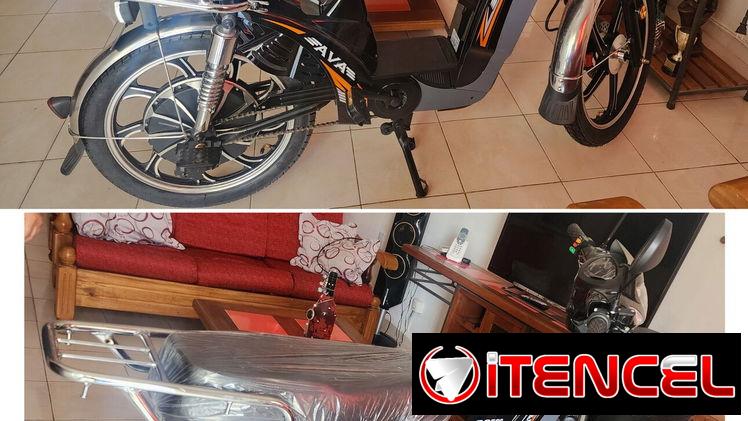Bicimoto Ava, bateria 48x22amp, autonomia 70km. Nueva