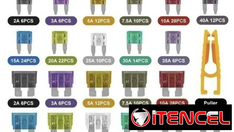 FUSIBLE PARA AUTOS Y MOTOS DE DIFERENTES AMPERAJES. modelo antiguo y moderno