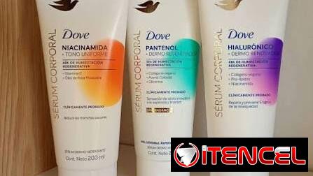 Crema Dove 200 ml Dermo Hidratante 48H Humectación Regenerativa con Vit C quita manchas de la  piel Clínicamente Probado