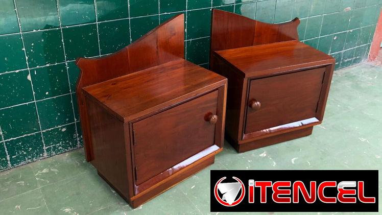 ⚜️ Mesitas de noche restauradas • Entrega incluida 🚛 [92]