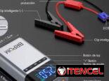 Arrancador de coche portátil BRPOM con compresor de aire 150 PSI 7500A arrancador 12V.  100 usd