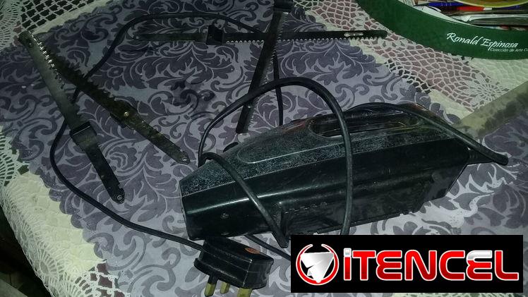 Se vende cuchillo eléctrico. Funciona con 220