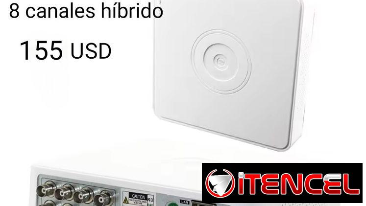 DVR GRABADOR 8 canales pentahibrido tecnología MINI alta resolución para sistemas video vigilancia