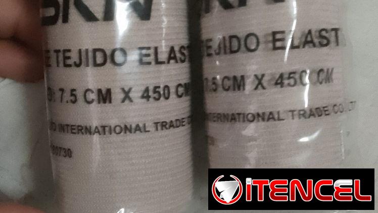 Vendas elásticas 7.5 CM ancho x 4.5m de largo