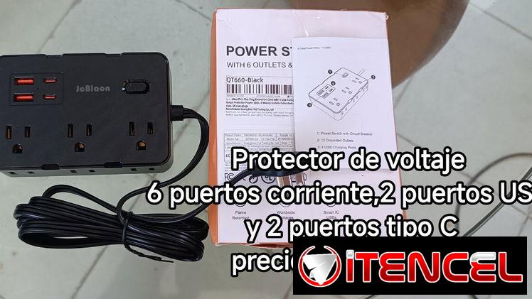 Protector de voltaje varios puertos