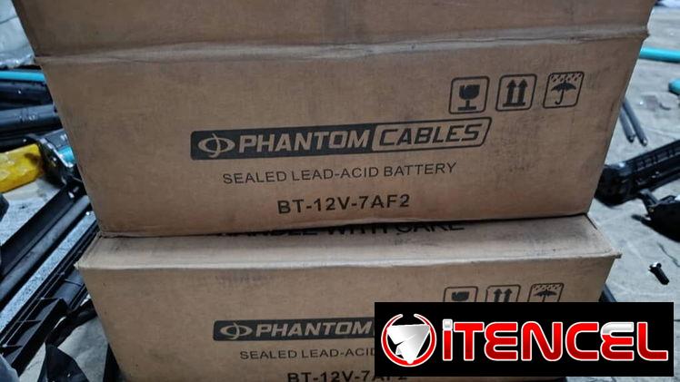 Baterias 12V7A nuevas en liquidacion, quedan 7u todas miden por encima de 12V