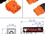 XT60i Conector XT60I-F Conector hembra
