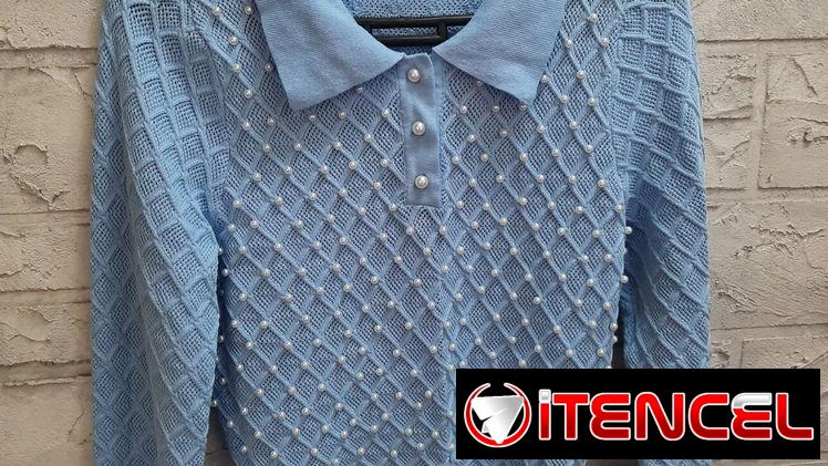 Sueter azul de Lizette Collection