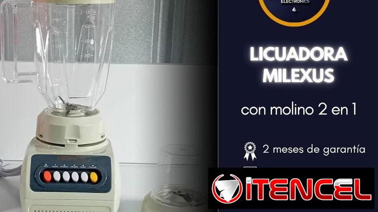 Licuadora con Molino 2 en 1 Milexus