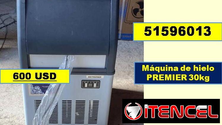 PD-615-Máquina de hielo PREMIER 30kg…600 USD…51596013
