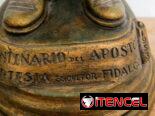 Estatua del centenario de José Martí 33cm de alto artista Manuel Fidalgo