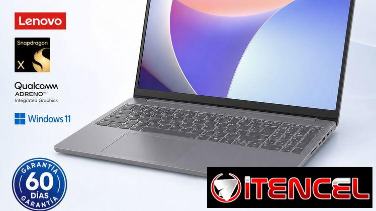 👉LENOVO IDEAPAD SLIM 3.USTED ESTRENA🎁🎁🎁…SNAPDRAGON X..16GB DDR5/512GB SSD