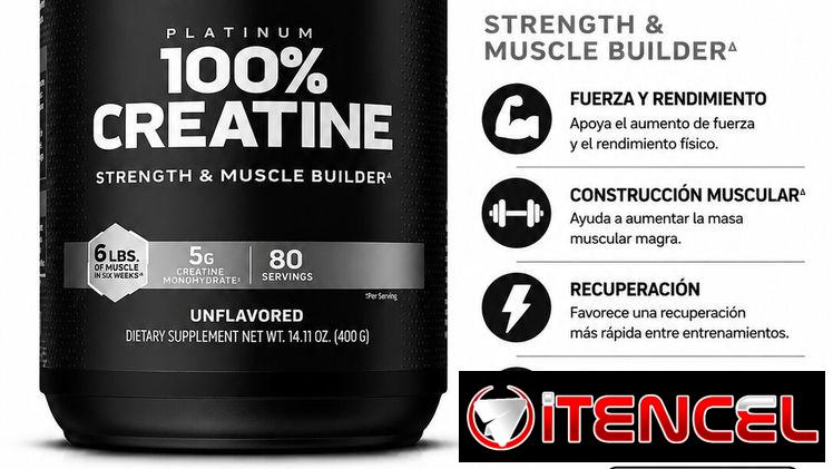 💯 Creatina Platinum 80 Servicios Precio 35$ Interesados al Whastapp