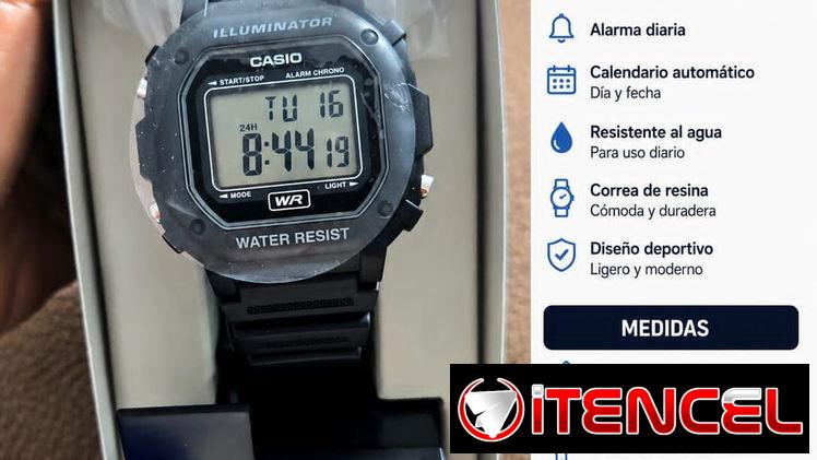Reloj ⌚ Marca Casio precio 100 USD mensajería gratis