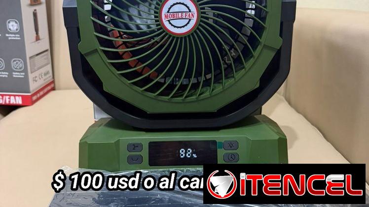 Ventilador Recargable P50 40 000 mAh