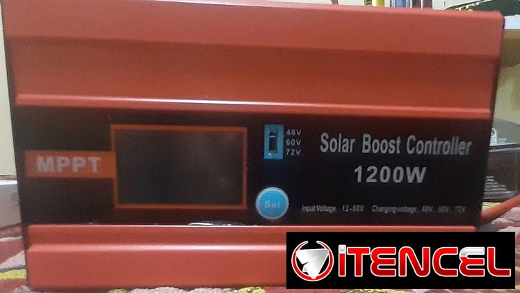 Controlador de carga solar MPPT, muy utilizados en intalacion de paneles en triciclos