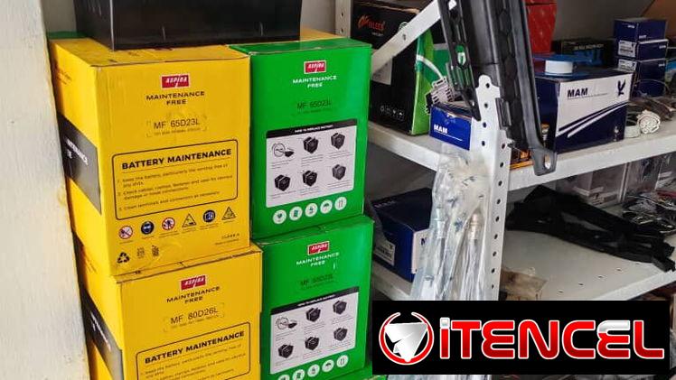 Baterías disponibles