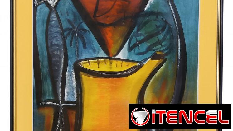 Lienzo artístico Flora Fong enmarcado